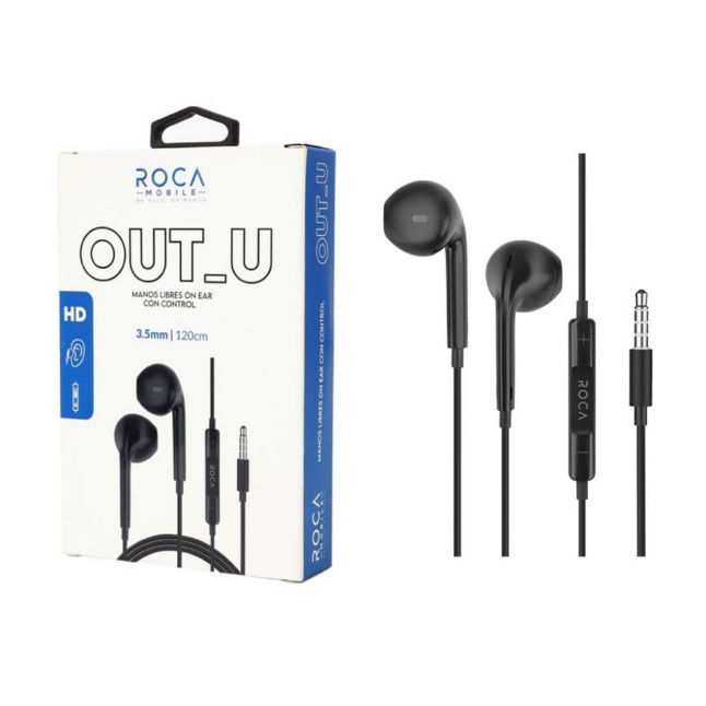 Miniatura: Auriculares manos libres Roca Plug 3,5mm