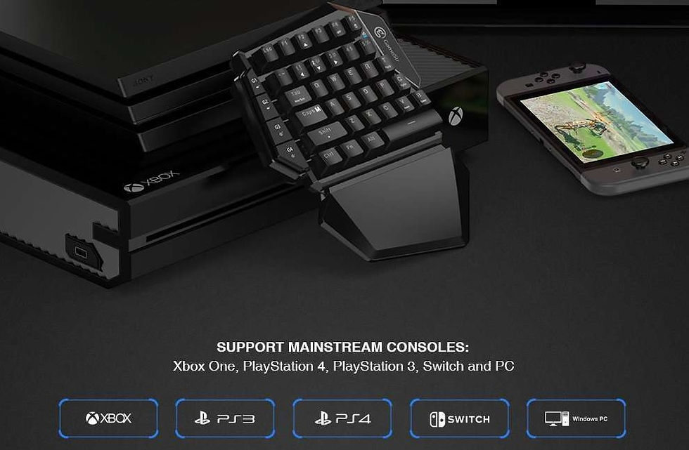 Miniatura: VX Combo Gamer teclado y mouse inalámbrico mecánico GameSir