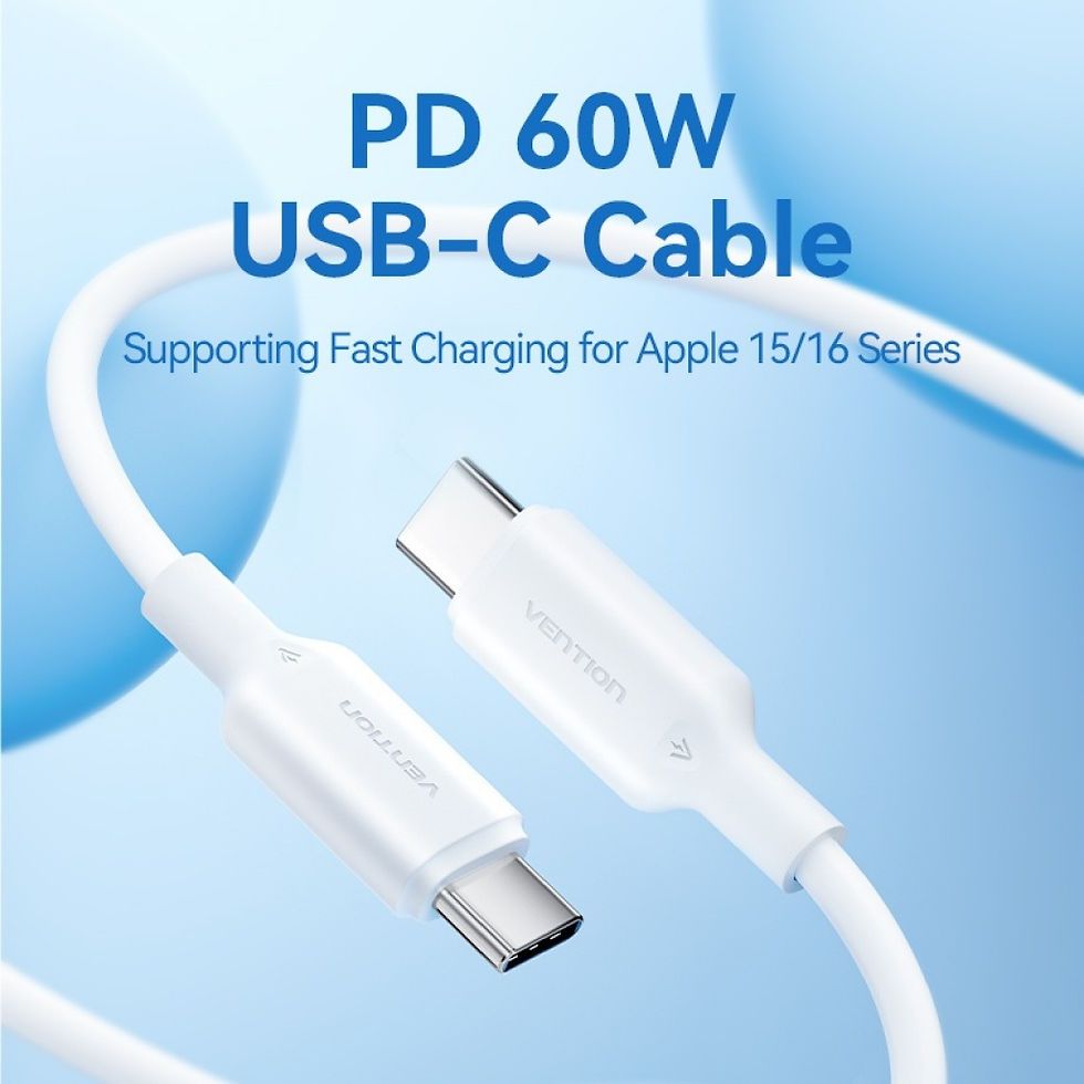 Miniatura: Cable USB-C a USB-C 3A Vention TRCBF