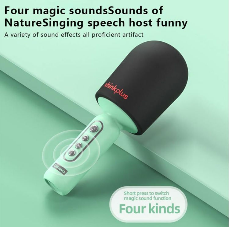 Miniatura: Micrófono Karaoke Portátil Bluetooth Inalámbrico Lenovo M1