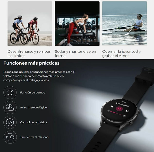 Miniatura: Smartwatch  RT2 LS10 IP68 Haylou by Xiaomi