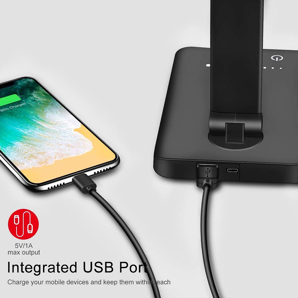 Thumbnail: LED Desk Lamp with Wireless Charger