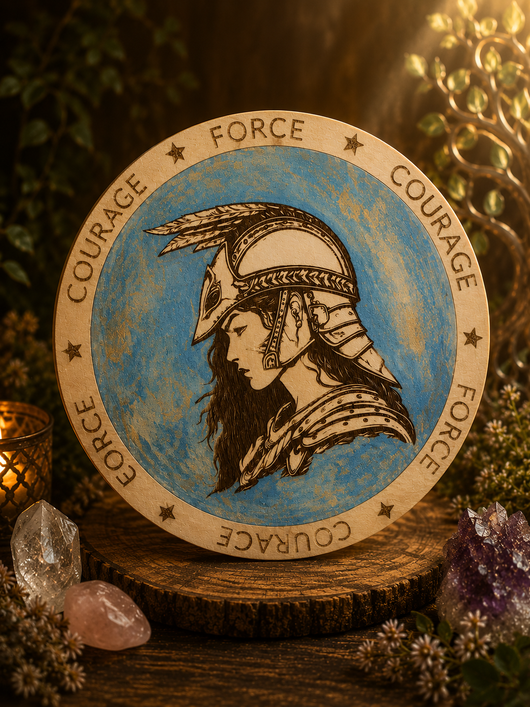 Guerrière - Courage & Force