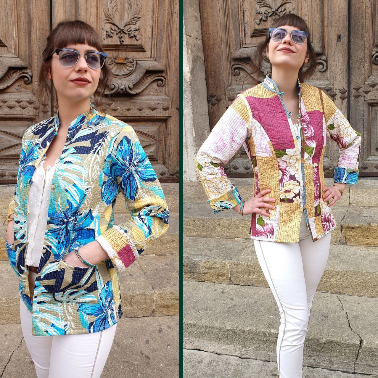 Veste Coton Réversible 25 euros Pièce (Pack de 4 tailles)