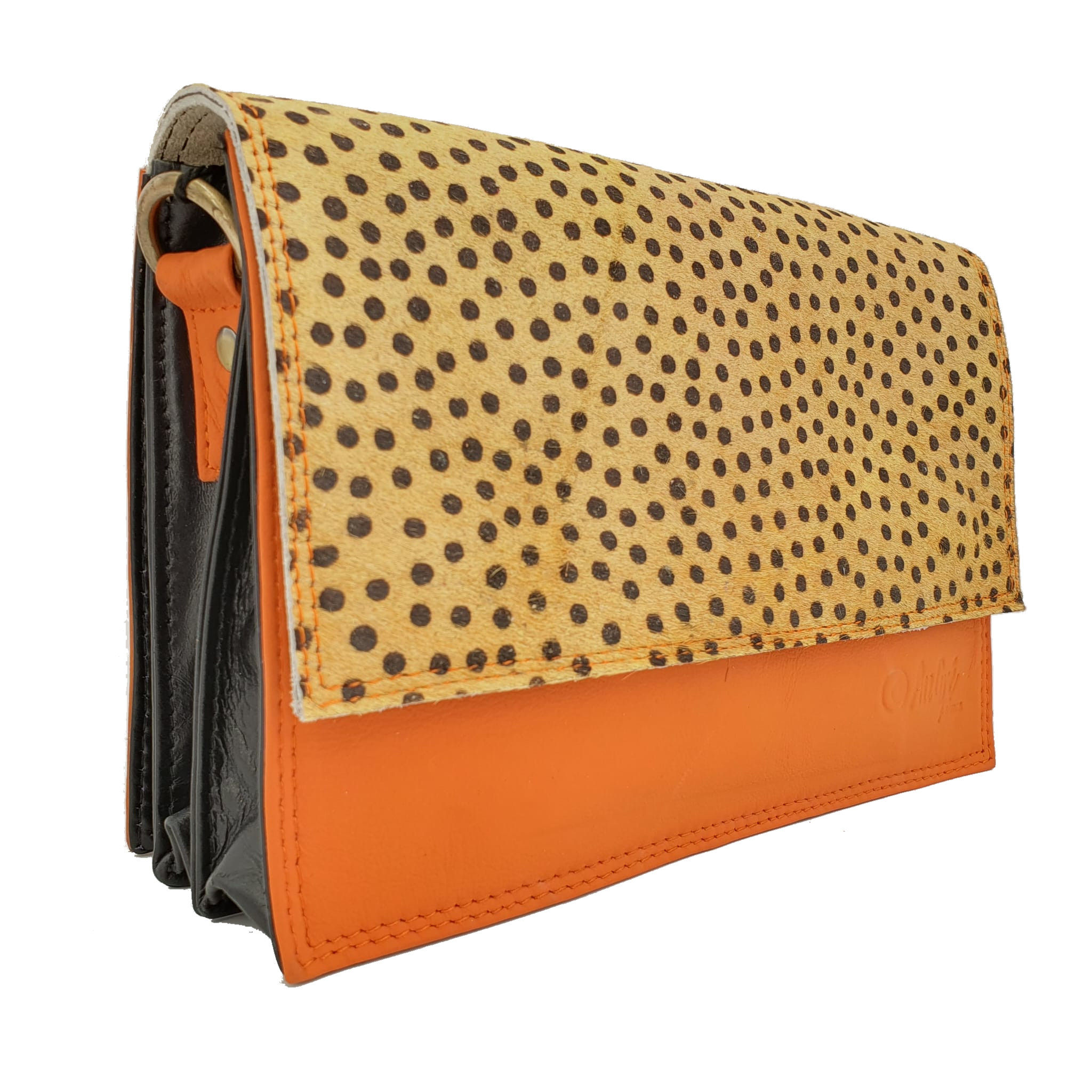 Extra Book Orange Pois Noirs