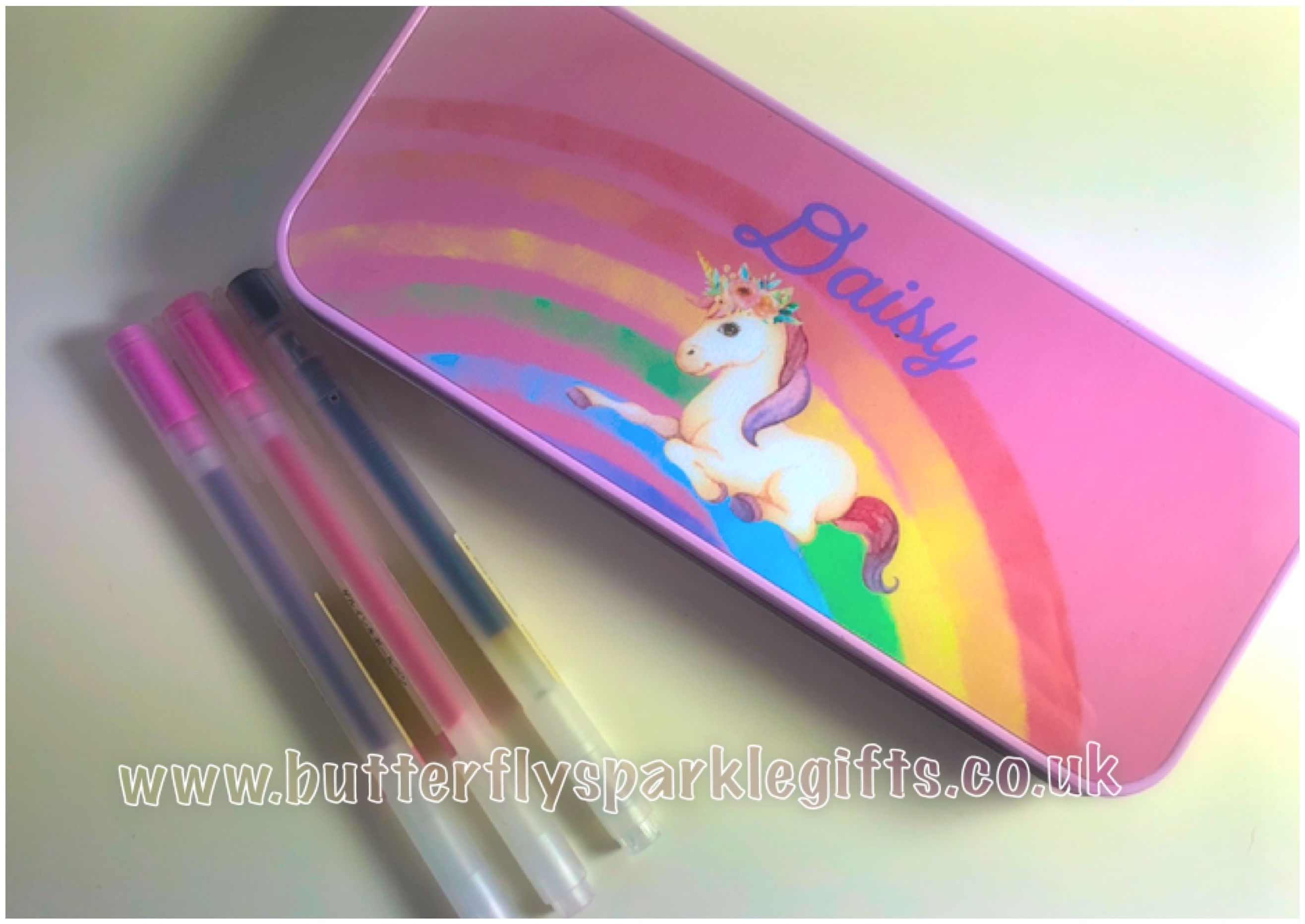 Unicorn Pencil Tin