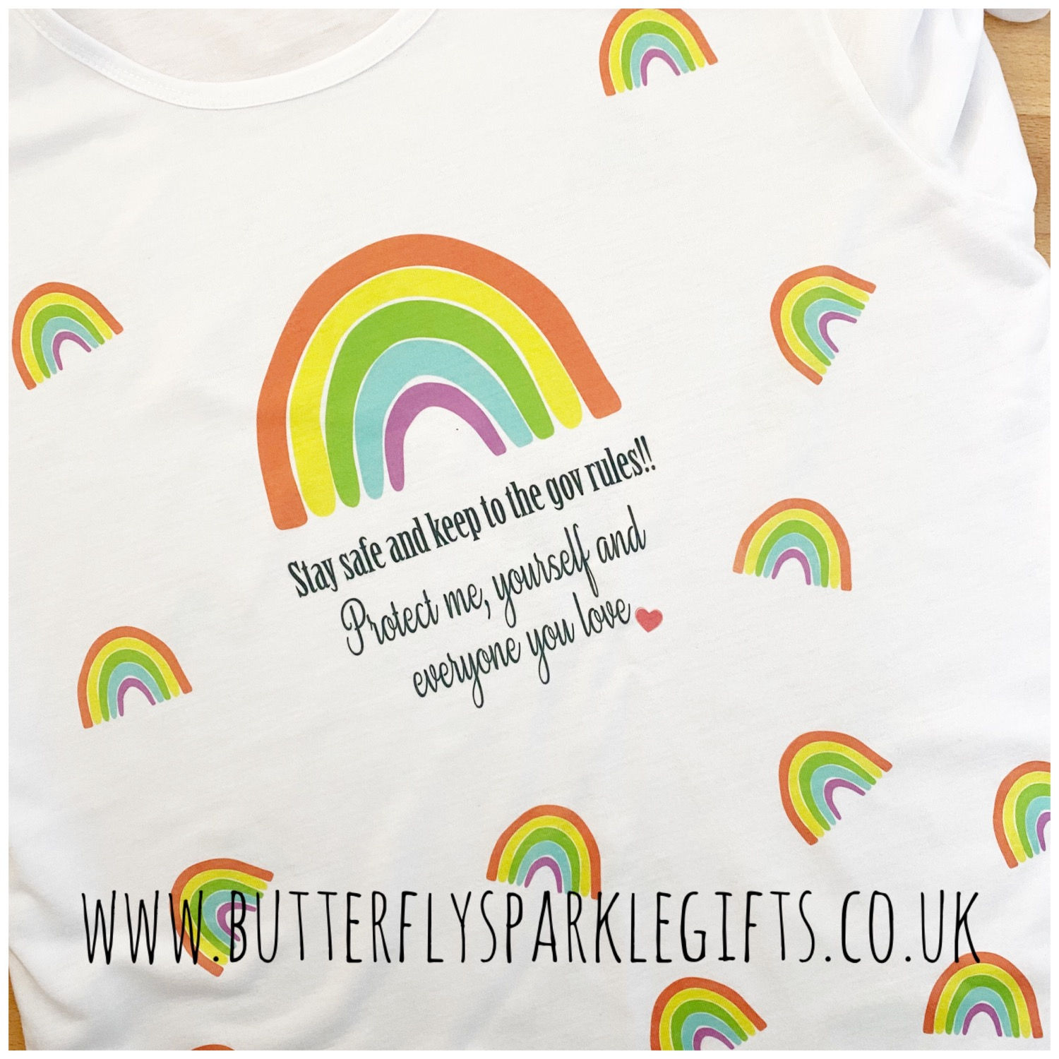 Rainbow Custom T-Shirt