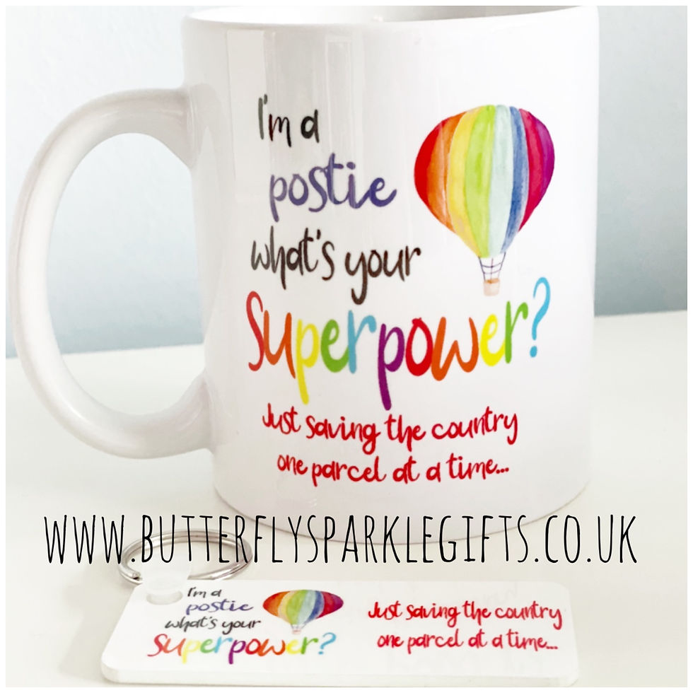 Thumbnail: Postie/Courier Superhero Mug 
