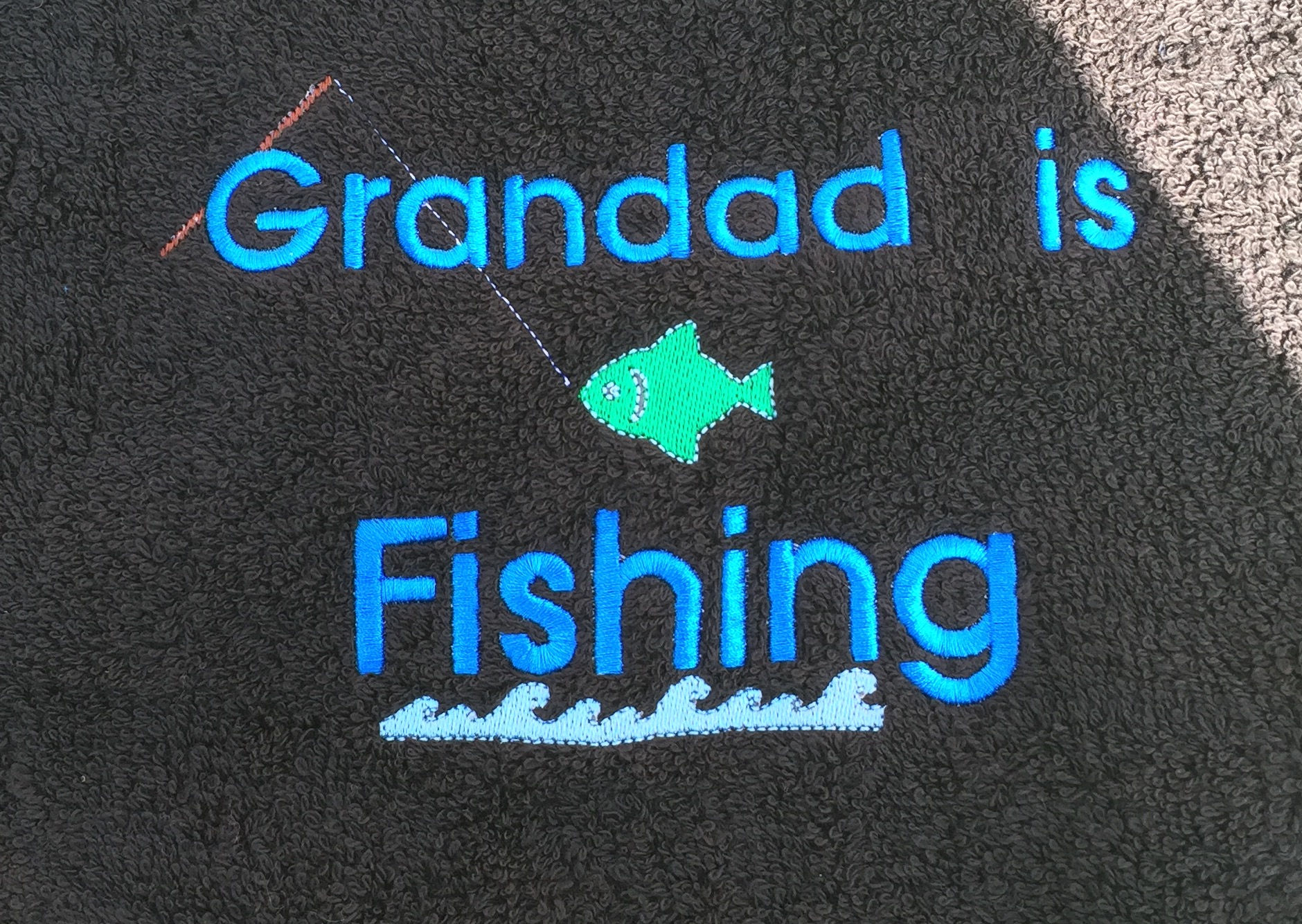Fishing Towel - Personalised