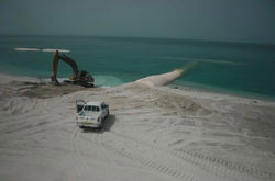 coastal stabilisation using geotubes UAE