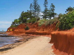coastal cliff stabilisation at redcliff