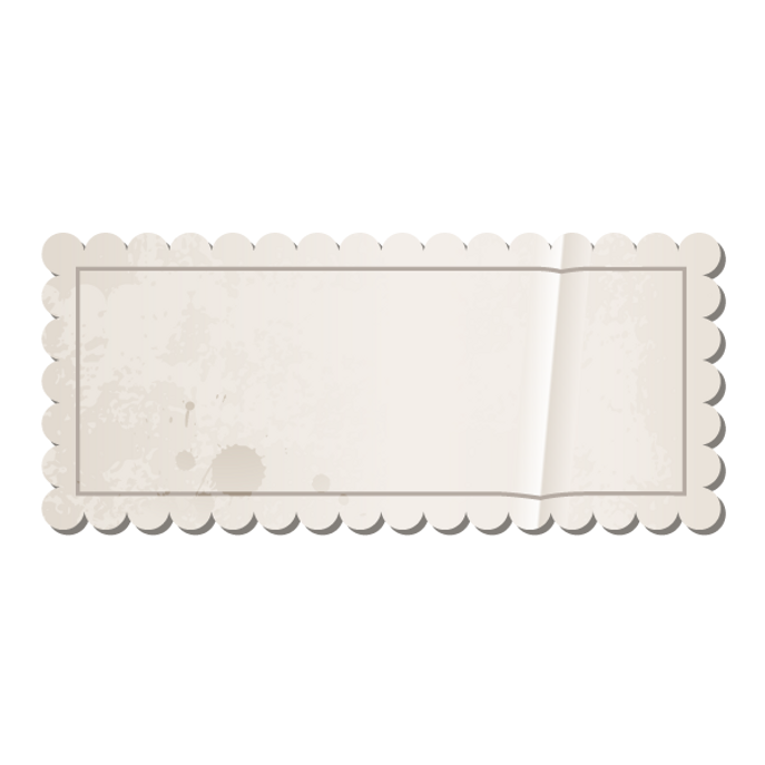 Uitstekende Lege Stamp