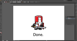 Tablet test - Red Knight