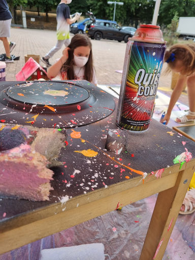 graffiti party London. Cockney Green, School of Art. The Arts Yard, LEX2, Graffiti, Leake Street