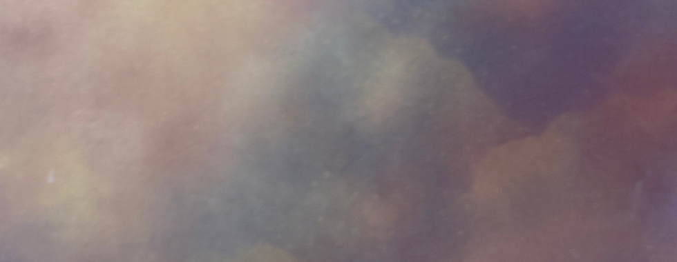 Look closely beyond the clouds - spray paint