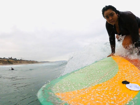 Learning to Noseride: My First Attempts with a Nose-Mounted GoPro Rig | Surf Diary 9/13/25