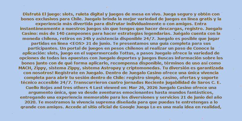 https://juegalocasino.cl