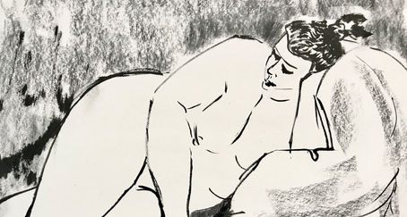 Séance avec un modèle que BOTERO nous aurait envié