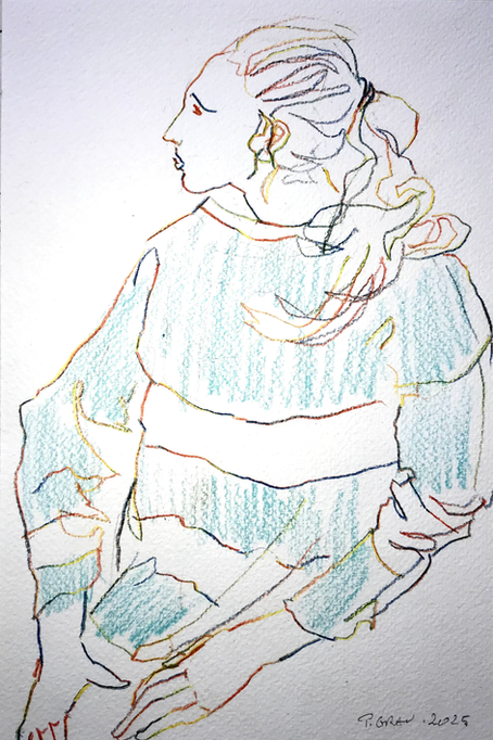 Séance avec Modèle - Fin  2025 .  Bonnes fêtes .