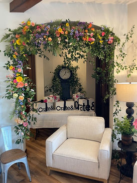 Floral Installation by Flowers by Shamay