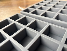 High-capacity production silicone mould with multiple cavities for medical-grade precision manufacturing, industrial