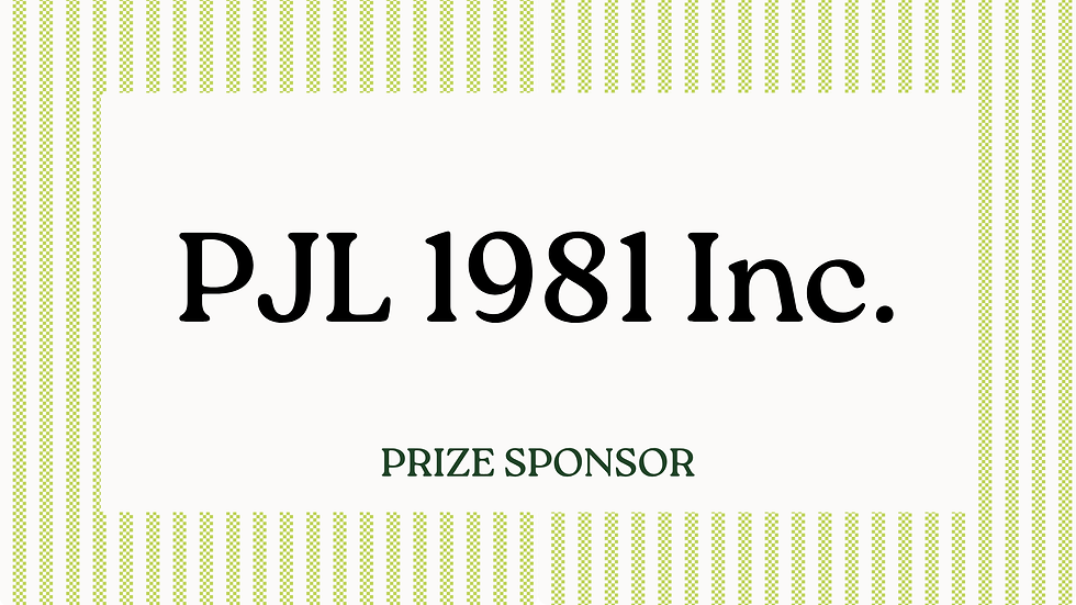 Prize - PJL 1981