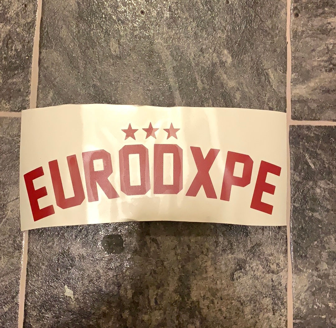 30cm Limited edition RED curved 