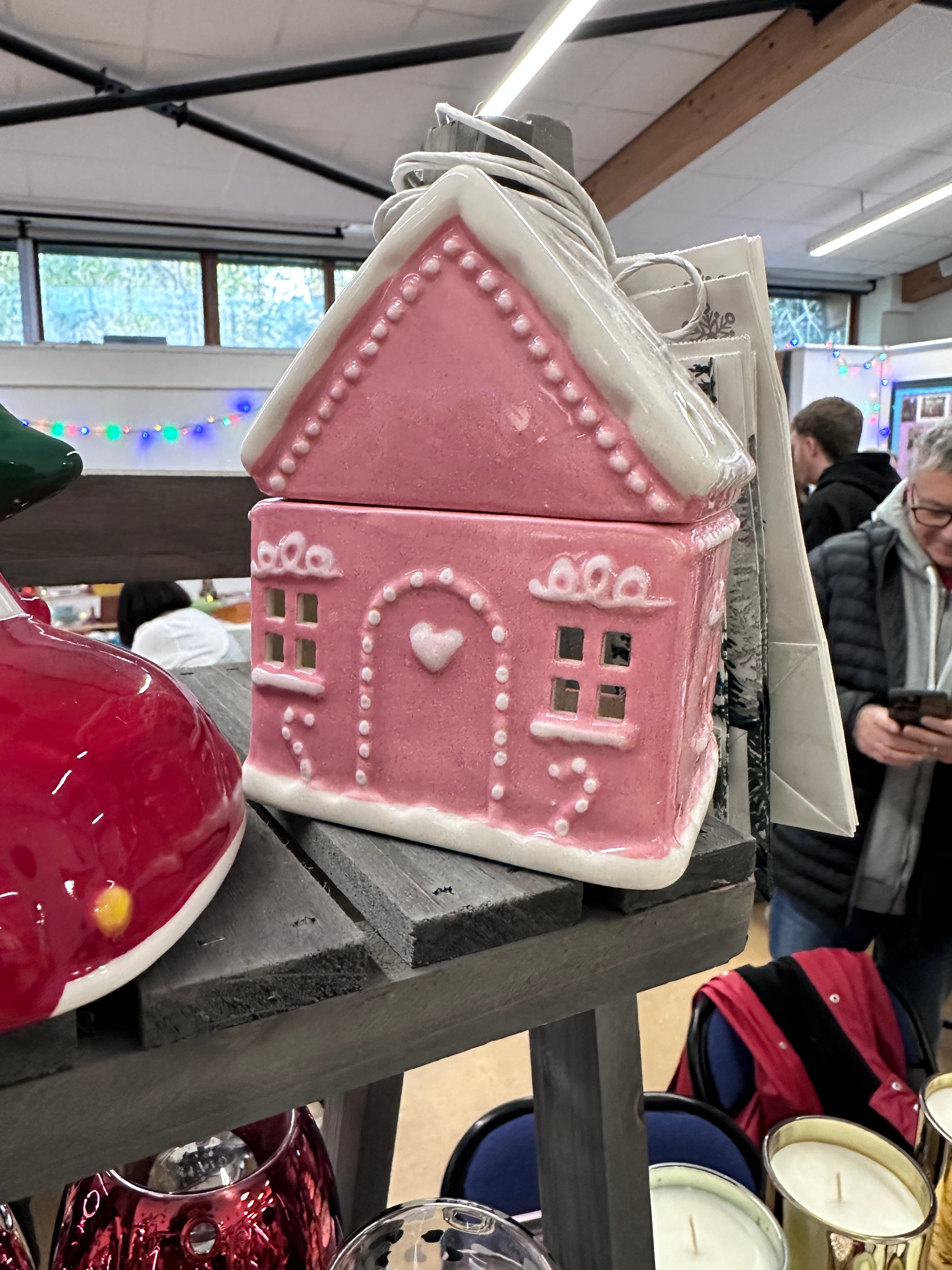 Gingerbread cottage wax burner 