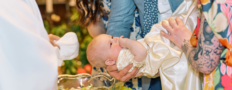 Family Portrait Photography | Baby Arie's Baptism Photoshoot