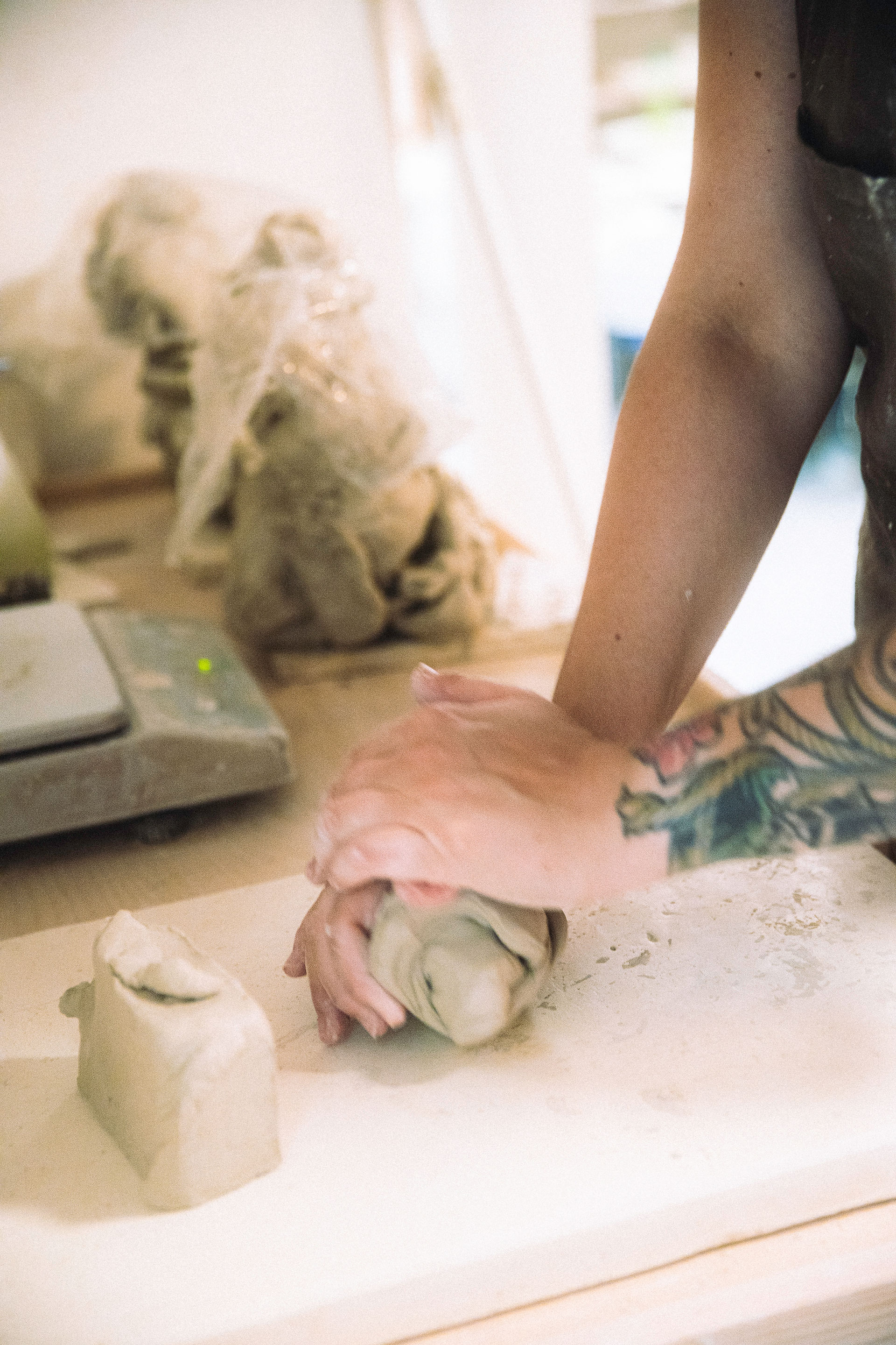Töpfern lernen in Leipzig im Künstlerinnn-Portrait im Clay Corner