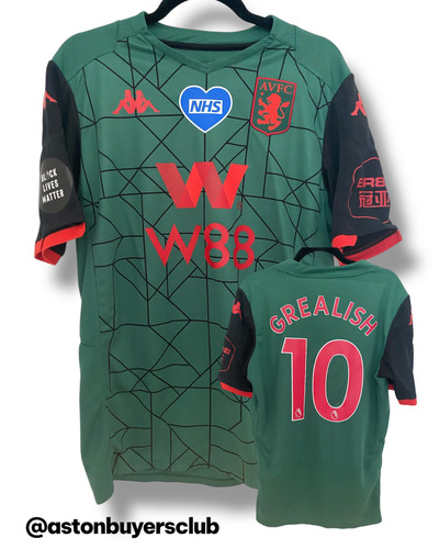 アストン・ビラ Kappa Grealish 10 L アストン・ビラ Kappa グリー