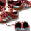 Thumbnail: Adidas Gazelle Trainers UK 8 Claret and blue
