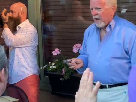 Something happened in America this past weekend - a man pulled a gun on BLM