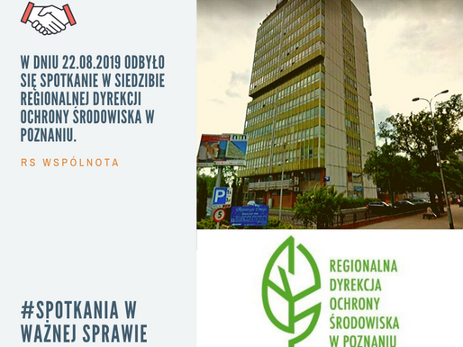 Spotkanie w siedzibie RDOŚ w Poznaniu