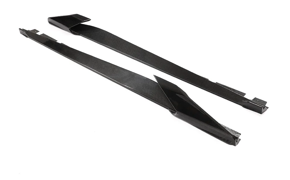 縮圖：Ferrari 458 Carbon Side Skirt Extensions