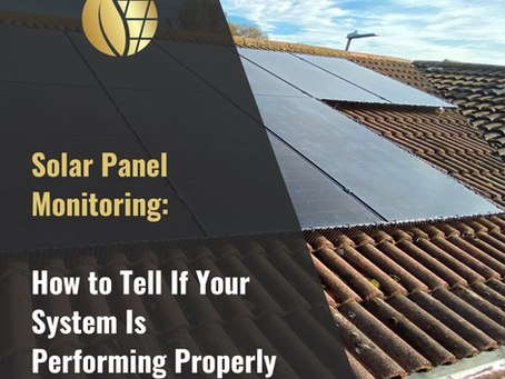 Solar Panel Monitoring: How to Tell If Your System Is Performing Properly