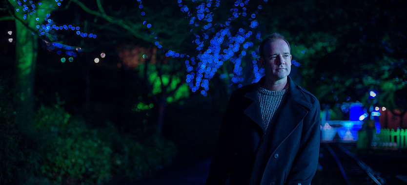 colin steele Jazz Musician blue light