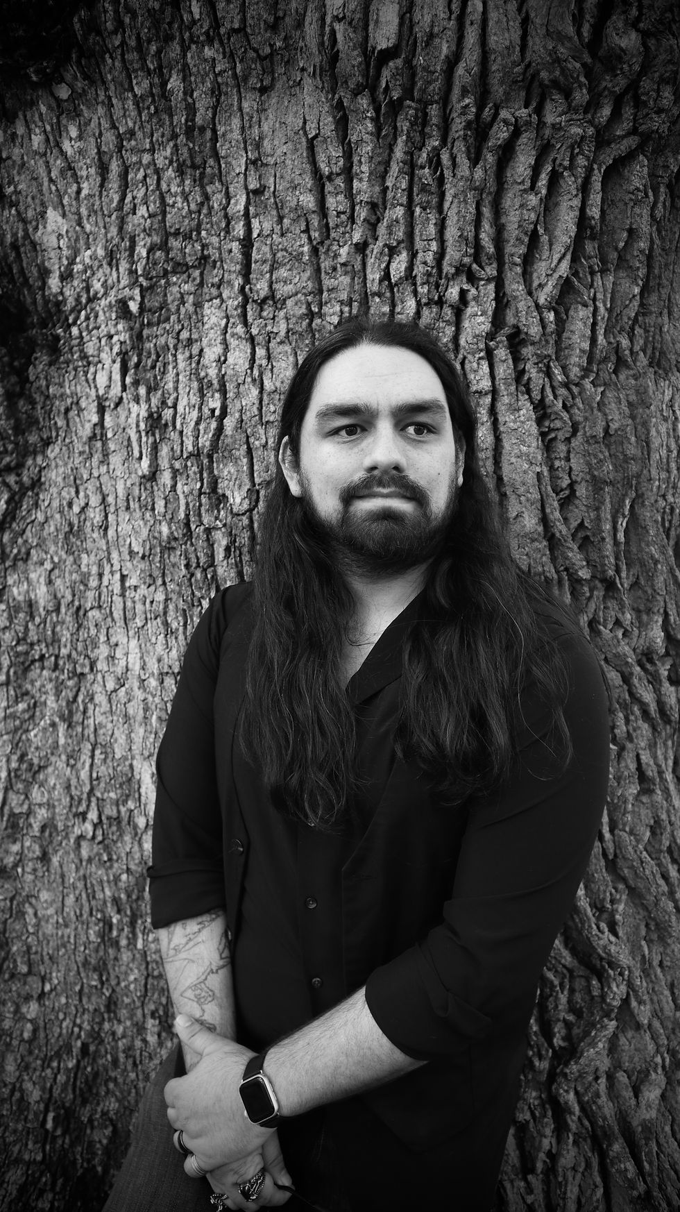 Portrait with a tree