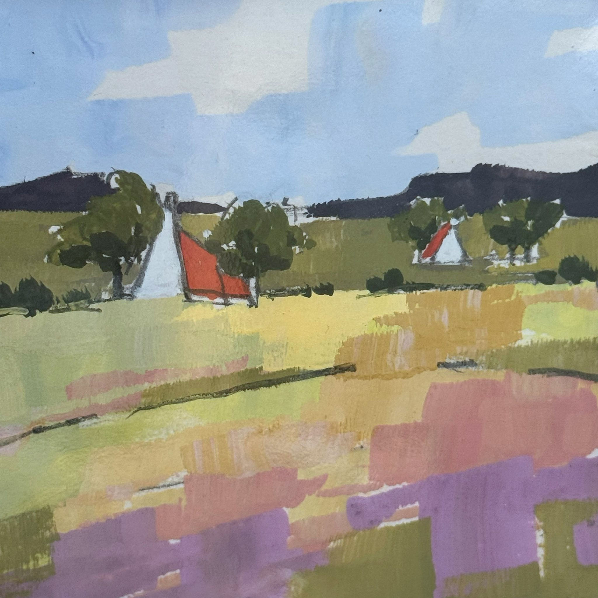 Colin Christie - Country Life (Mounted Original)