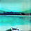 Thumbnail: Marsha Luti - Dinky Landscape Turquoise Croft