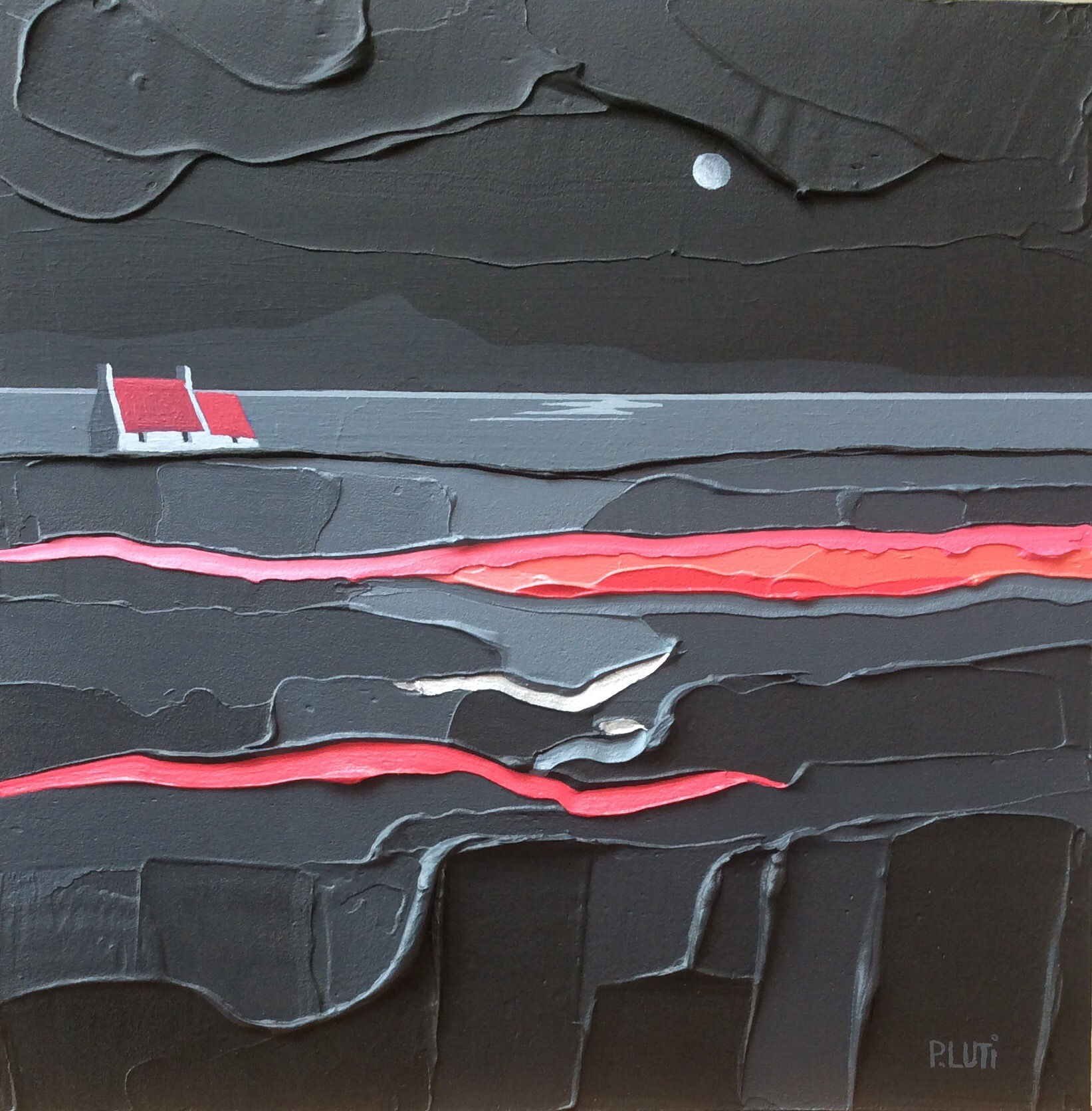 Peter Luti - Crimson Band - SOLD