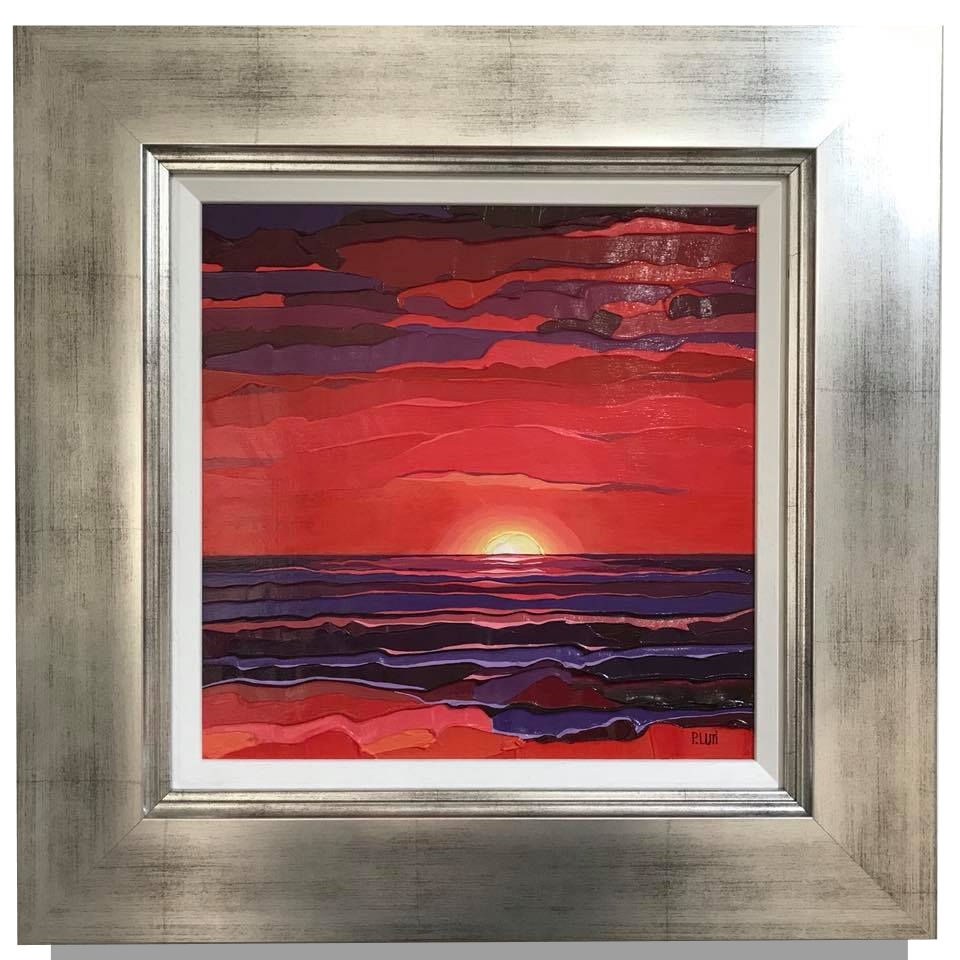 Thumbnail: Peter Luti - Vermilion Sunset - SOLD