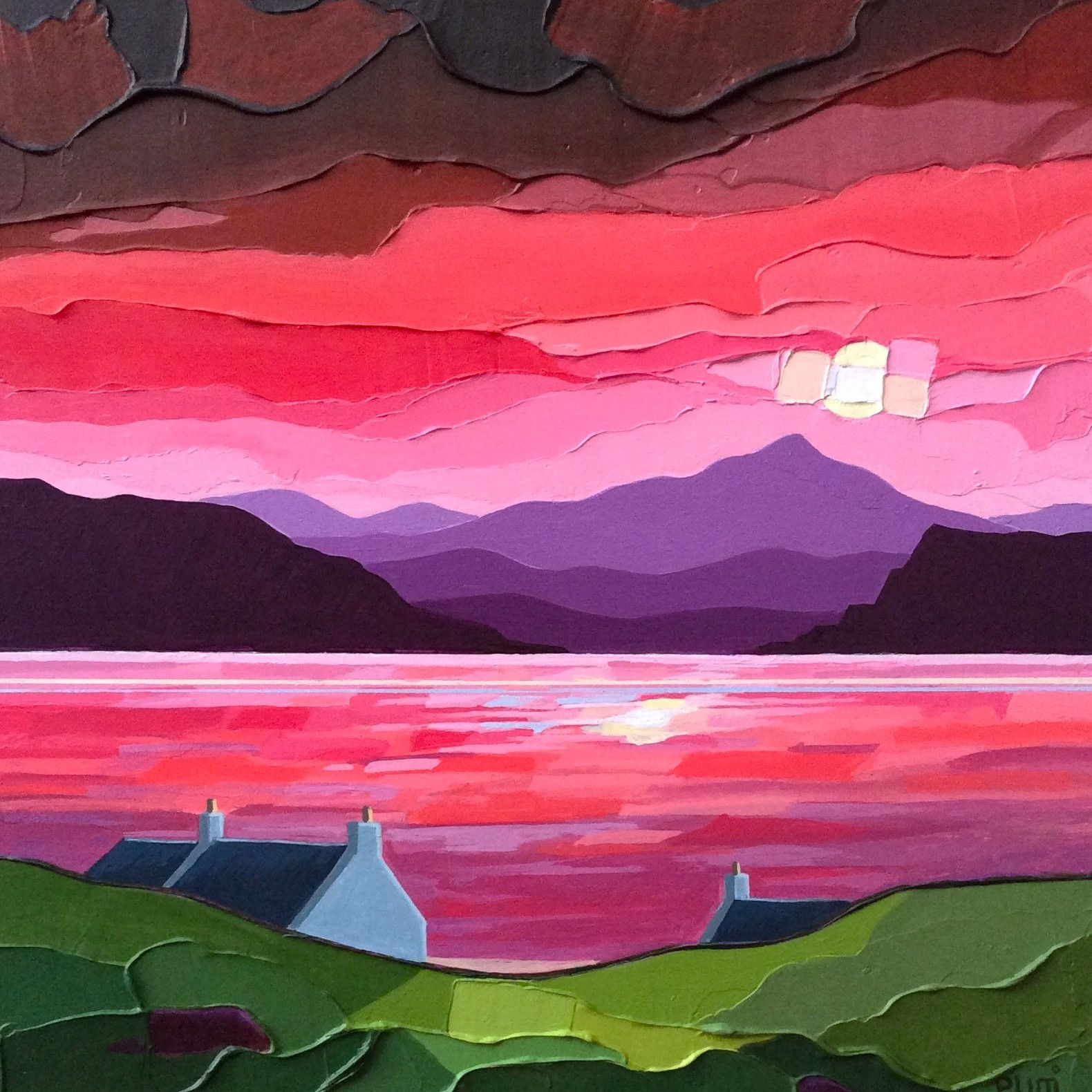 Peter Luti - Red Water Evening