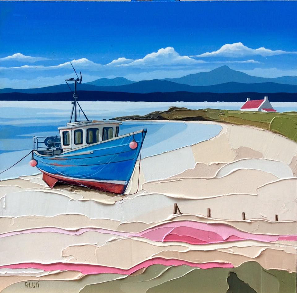Peter Luti - Boat on the Beach