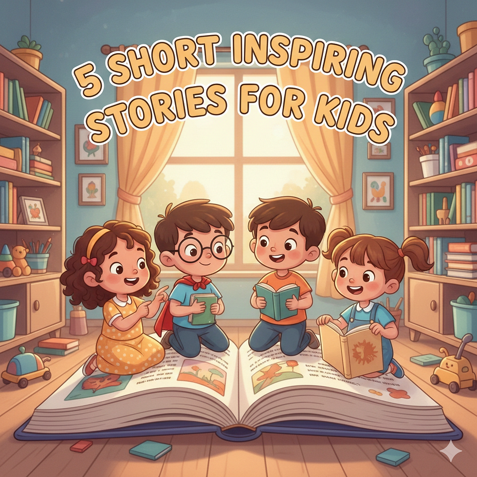 5 Short Inspiring Stories for Kids