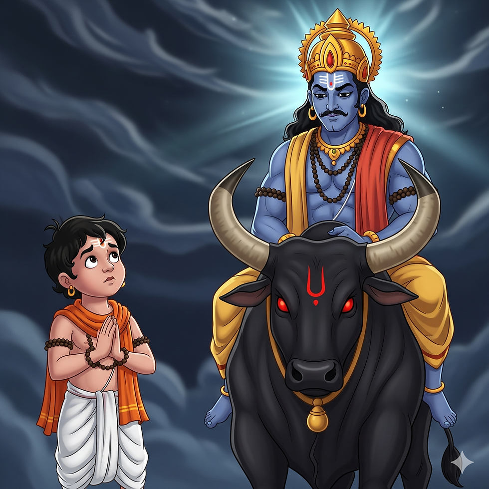 Three Questions asked by Nachiketa to Yama