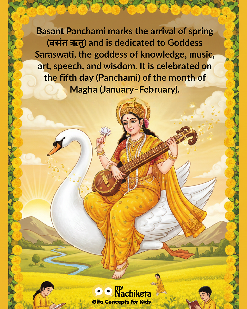 Basant Panchami Story and its Significance: Picture Story Pic 2
