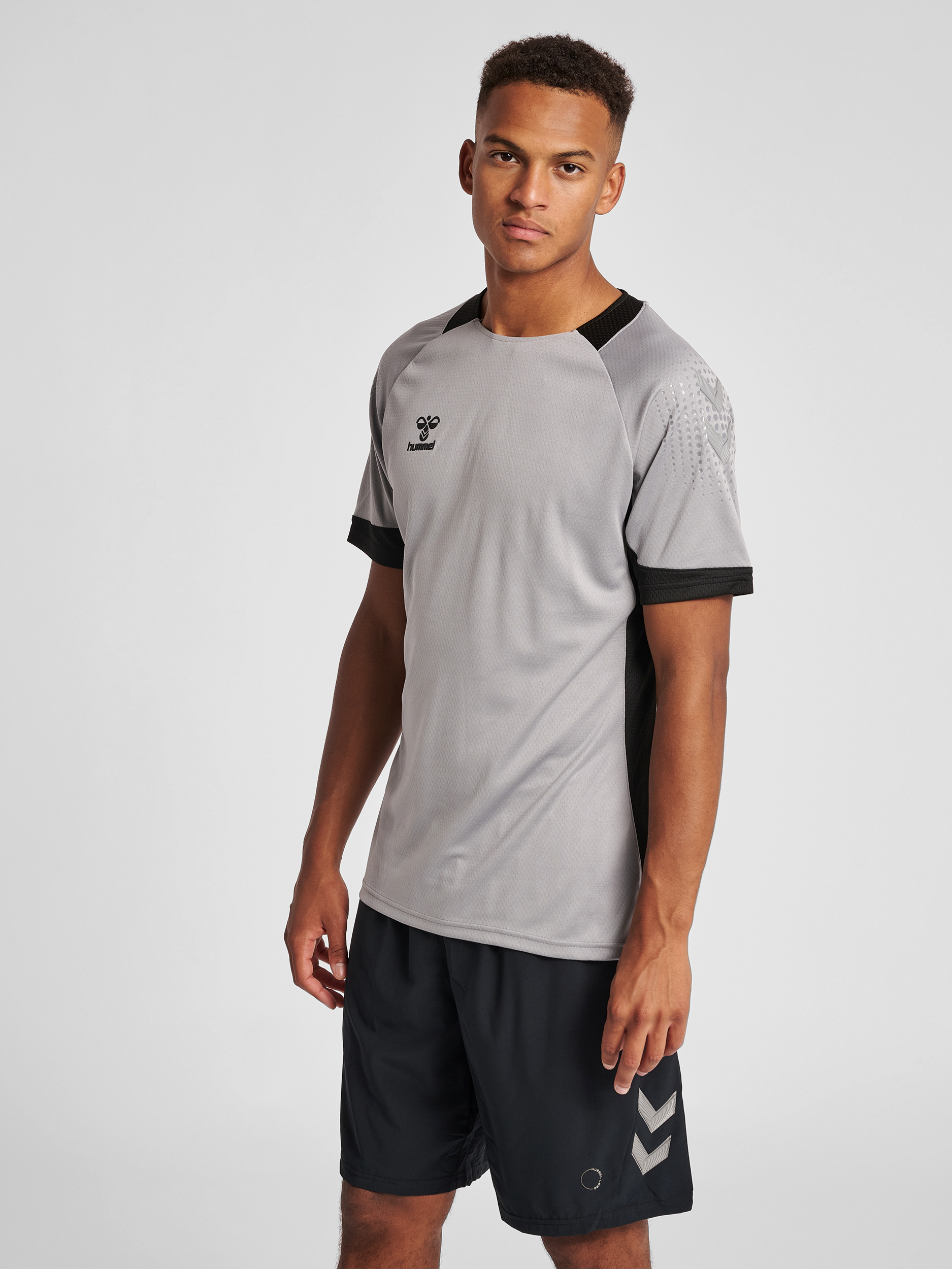 Vyriški marškinėliai Hummel hmlLEAD S/S POLY JERSEY