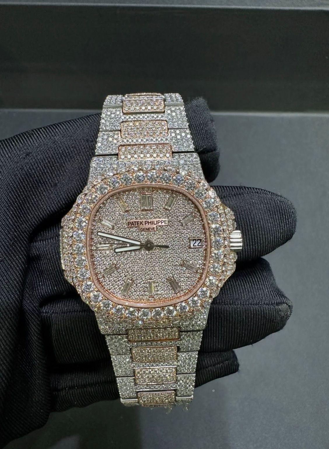 Mossainaite-Diamond "Geneva"