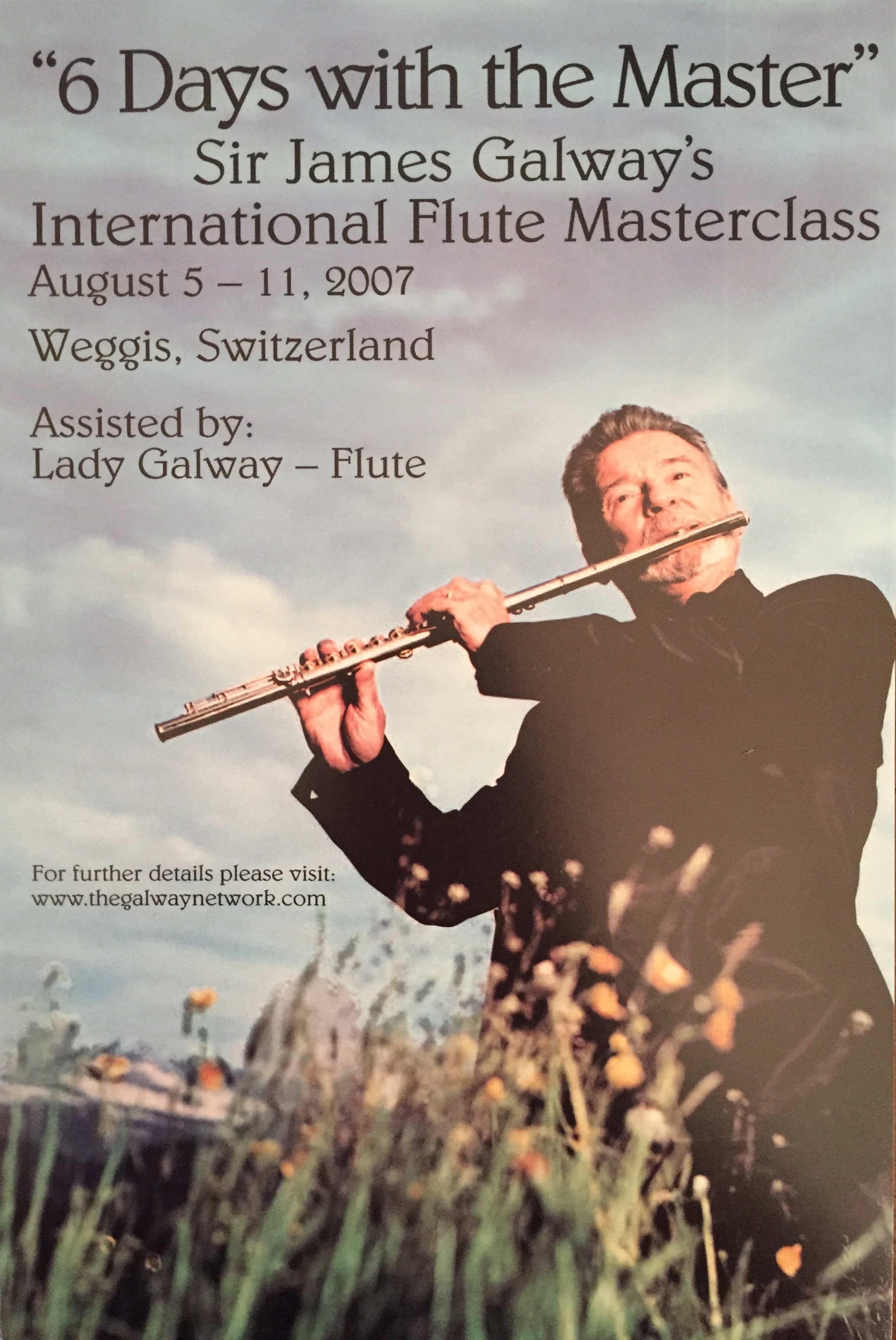 James Galway Masterclass 2007-Weggis-Anna Stokes Flute